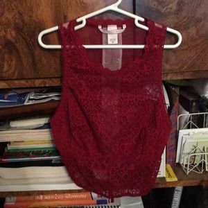 Victoria’s Secret lace crop
